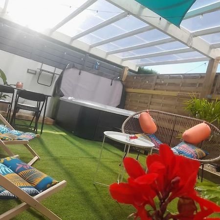 Maison 4Pers Avec Jacuzzi Privatif Couvert Proche Ocean Brem-Sur-Mer Zewnętrze zdjęcie