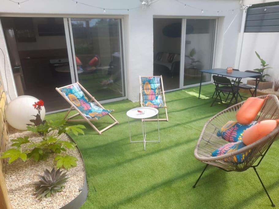 Maison 4Pers Avec Jacuzzi Privatif Couvert Proche Ocean Brem-Sur-Mer Zewnętrze zdjęcie